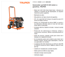 GENERADOR ELÉCTRICO INDUSTRIAL 8,000W 15345 TRUPER