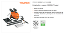 LIMPIADOR A VAPOR 1800W 103206 TRUPER