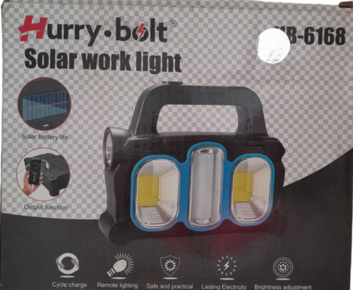 LINTERNA LED SOLAR 6168