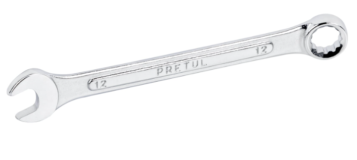 LLAVE COMBINADA 12MM SATINADA 21906 PRETUL