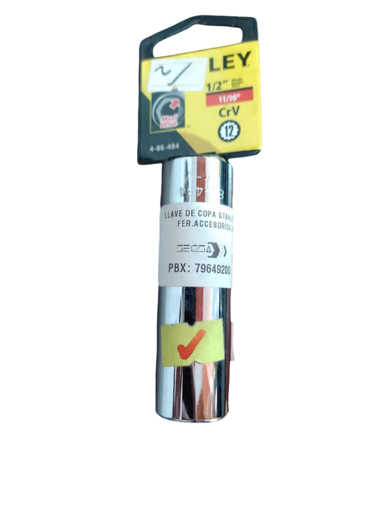 LLAVE DE COPA R1/2 X 11/16" 4-86-484 STANLEY
