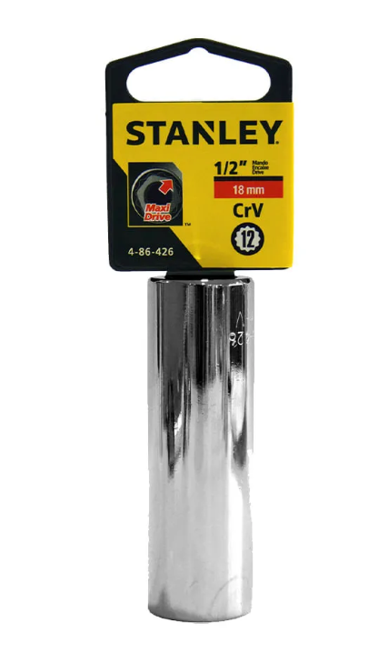 LLAVE DE COPA R1/2 X 18MM 4-86-426 STANLEY