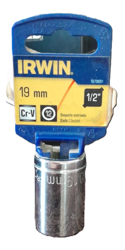 LLAVE ESTRIADO COPA R1/2 X 19MM IRWIN
