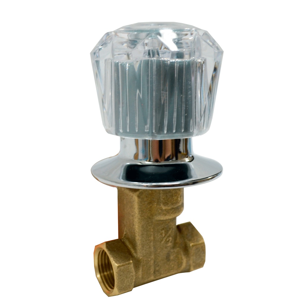 LLAVE P/DUCHA #08 CUELLO MEDIANO ACRILICO AQUA