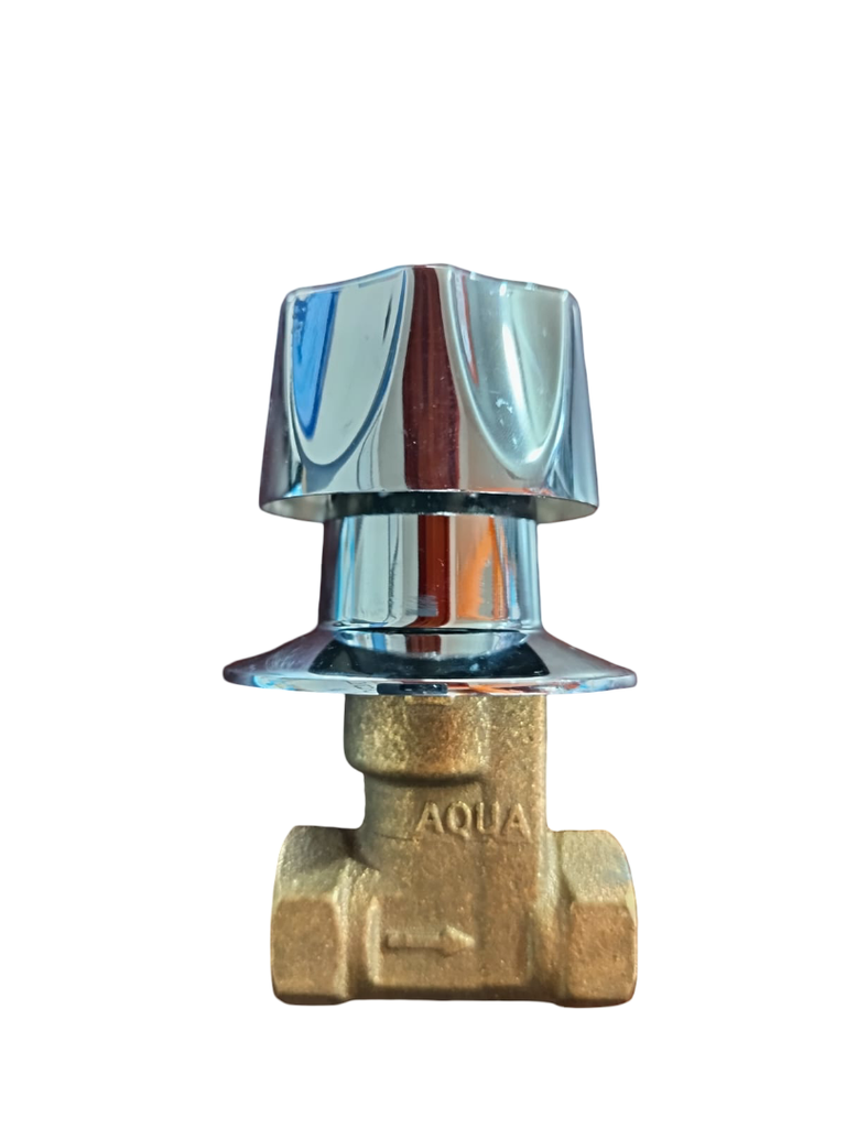 LLAVE P/DUCHA CROMADA 1/2" CUELLO CORTO