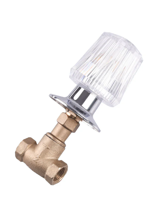 LLAVE PARA DUCHA CUELLO LARGO POMO ACRILICO