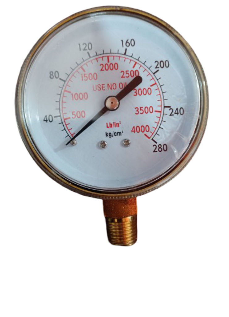 MANOMETRO DE 70MM RANGO 0-280KG /CM 2 (0-400)