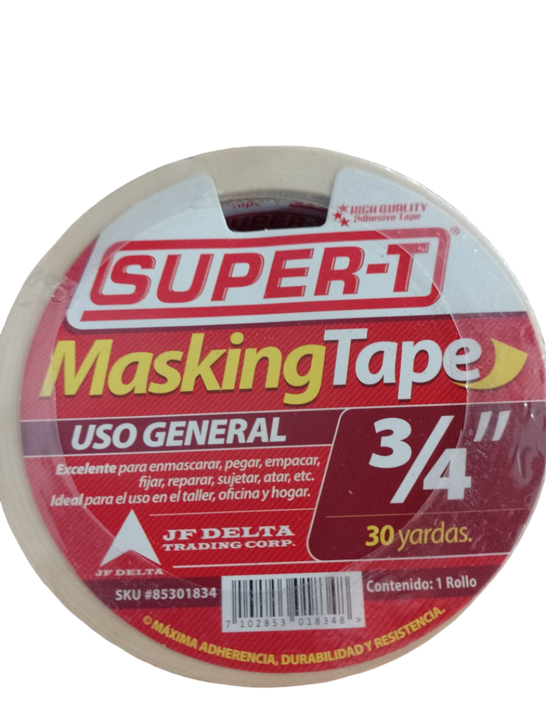 MASKING TAPE 30Y X 3/4" (18MM) 85301834