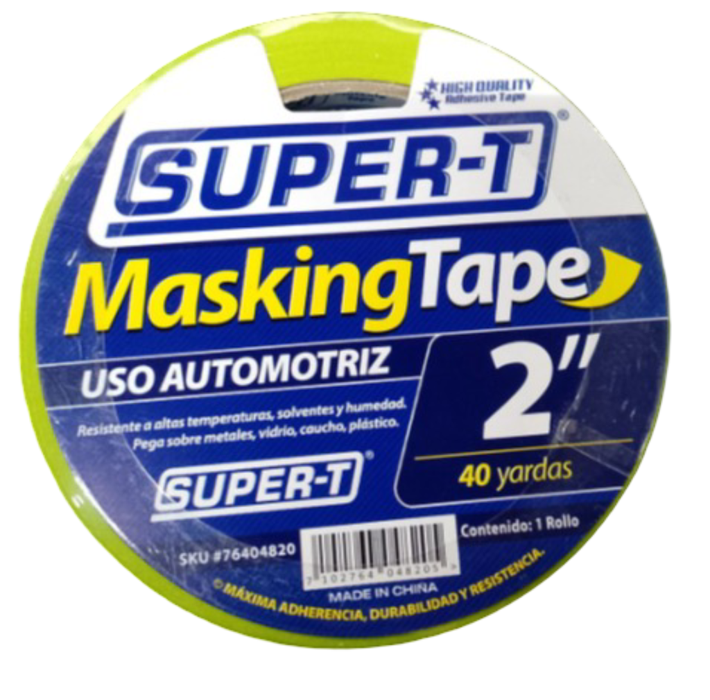 MASKING TAPE AUTOMOTRIZ 40Y X 2 (48MM) 76404820 SUPER T