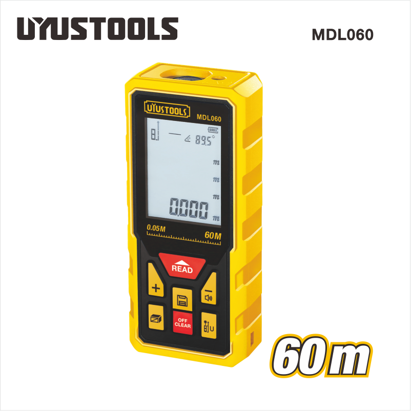 MEDIDOR LASER DE DISTANCIA 60M MDL060