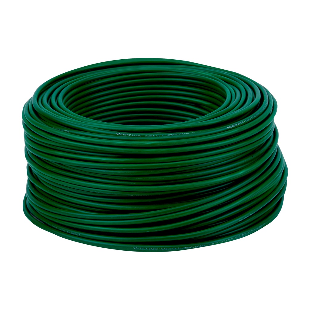 METRO CABLE ELECTRICO THHN #12 VERDE