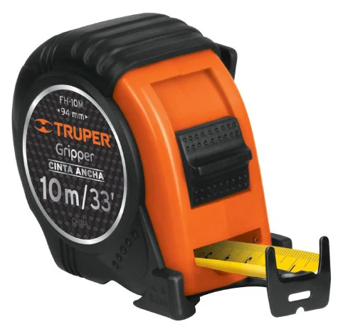 METRO DE 10M GRIPPER CONTRA IMPACTOS 14582 TRUPER