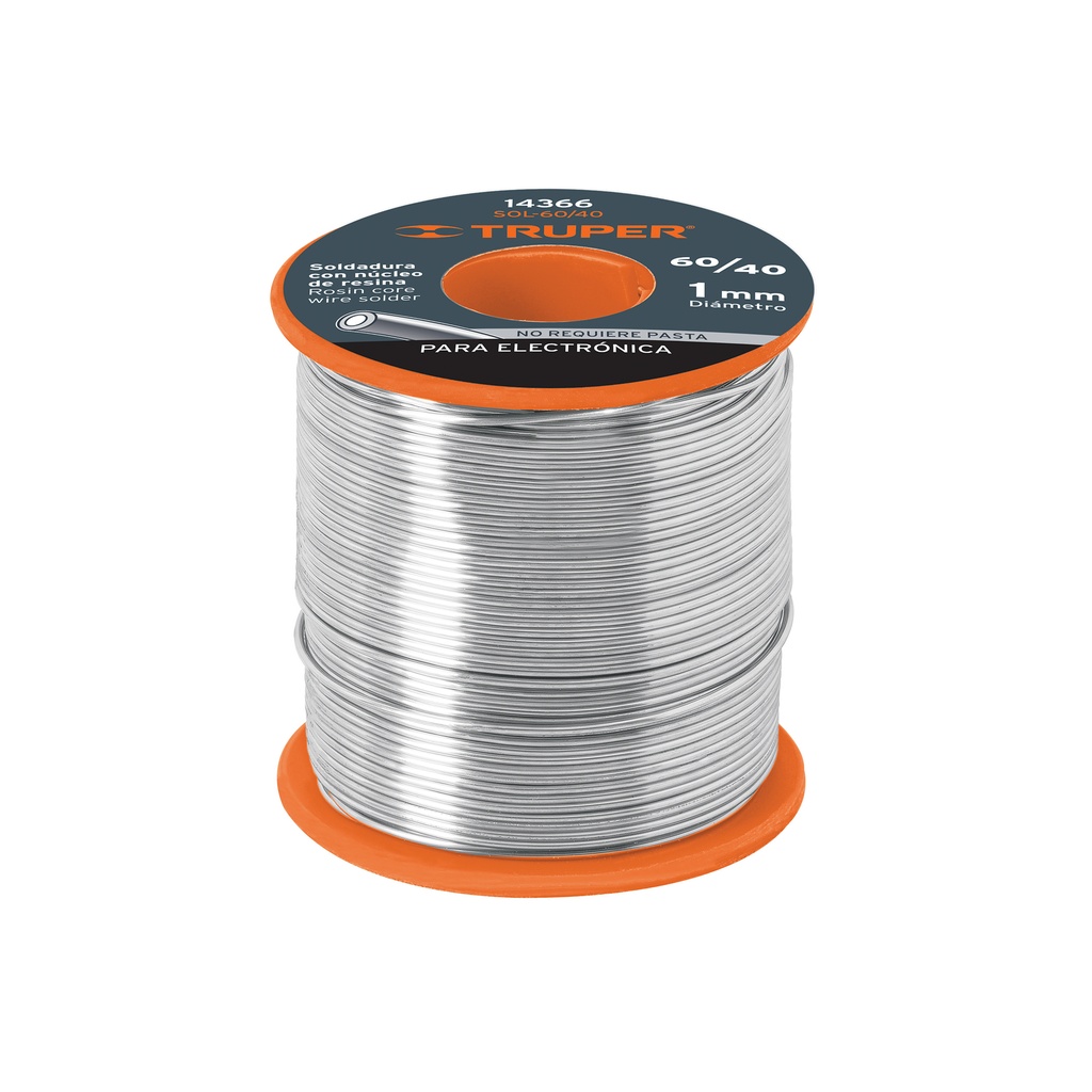 METRO ESTAÑO SOLDADURA CENTRICORE 60/40 ELECTRO