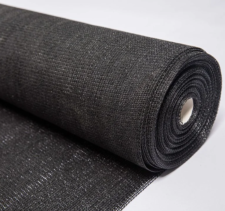 METRO LINEAL SARAN NEGRO 4M ALTURA X 1M ANCHO (80% SOMBRA-20% LUZ)