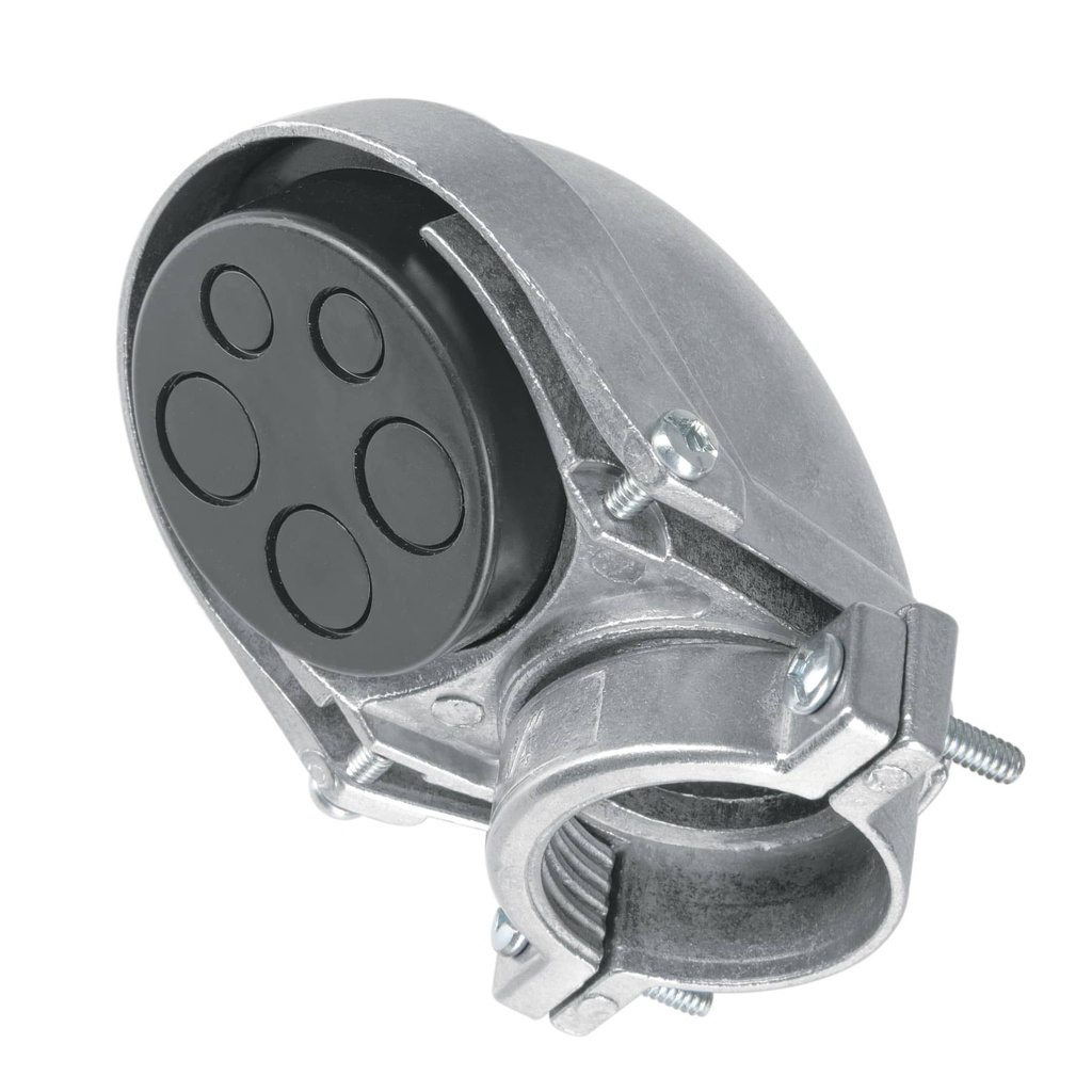 MUFA CON ABRAZADERA PARA TUBO 1 1/4"