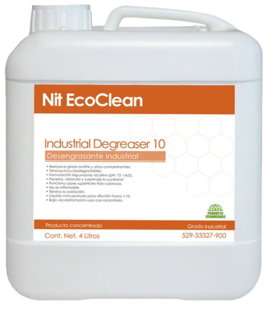 NIT INTENSACLEAN INDUSTRIAL DEGREASER  10 4LT. 539-33327-900-06