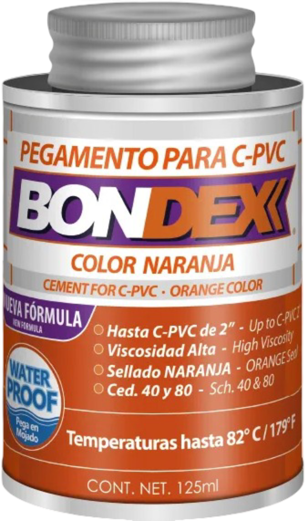 PEGAMENTO CPVC 125 ML 76125 BONDEX