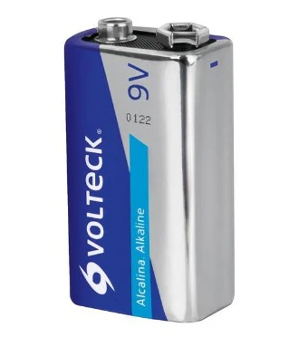 PILA ALCALINA 9V, BLISTER, 46319 VOLTECK