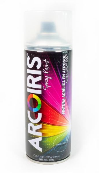 PINTURA SPRAY ACRILICO TRANSP ARCOIRIS