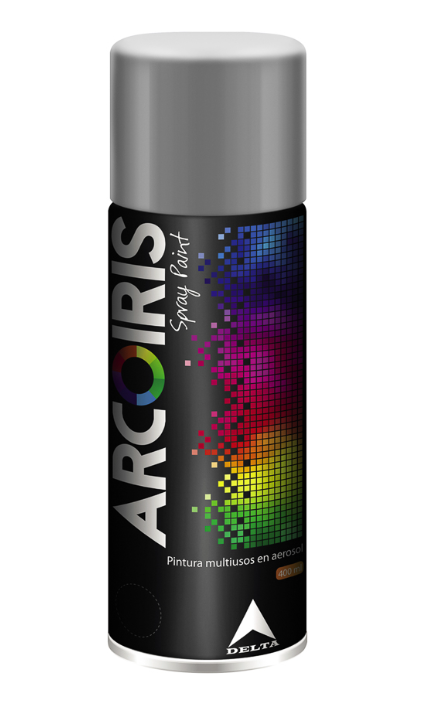 PINTURA SPRAY CROMADO 400 ML ARCOIRIS