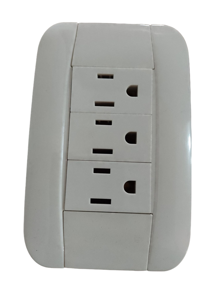 PLACA CON TRES CONTACTOS ON PT1745