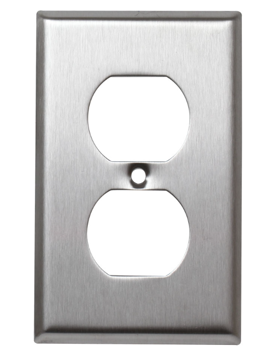 PLACA DOBLE DE ACERO INOXIDABLE 97101 EAGLE