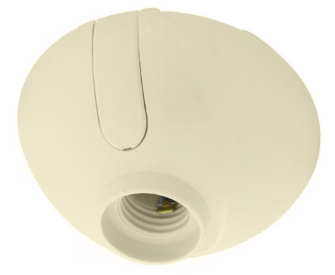 PLAFONERO 150W 125/250V DECORATIVO MARFIL BTICINO