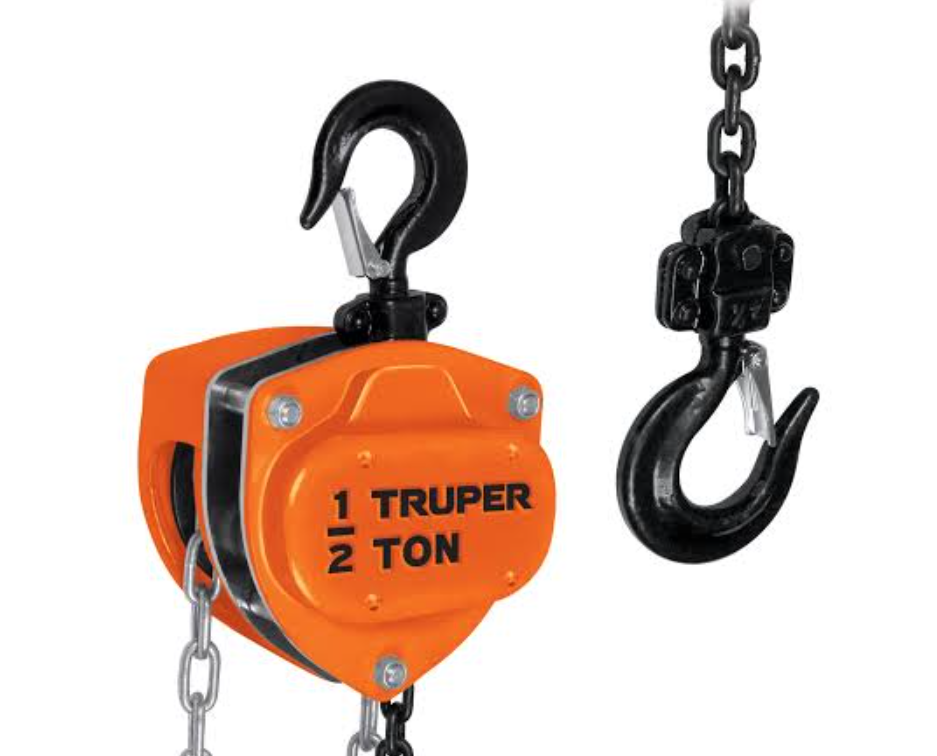 POLIPASTO 1/2" TONELADA 16823 TRUPER
