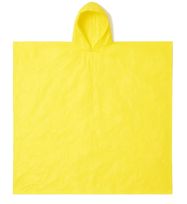 PONCHO PLASTICO AMARILLO C-6 S/T CICLON