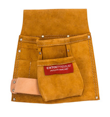 PORTA HERRAMIENTAS CUERO 4 BOLSILLOS 5548001 EXTOL