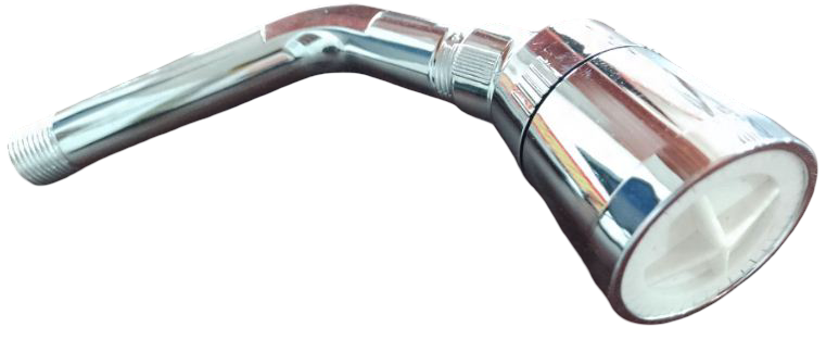 REGADERA CROMADA C/BRAZO F-1301 ALDOSA