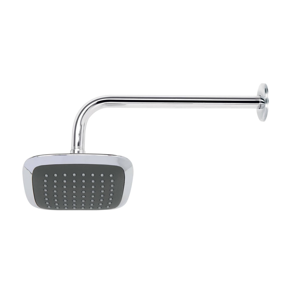 REGADERA CUADRADA 6" COLOR NEGRO NT16981-65K BOXER TOOLS