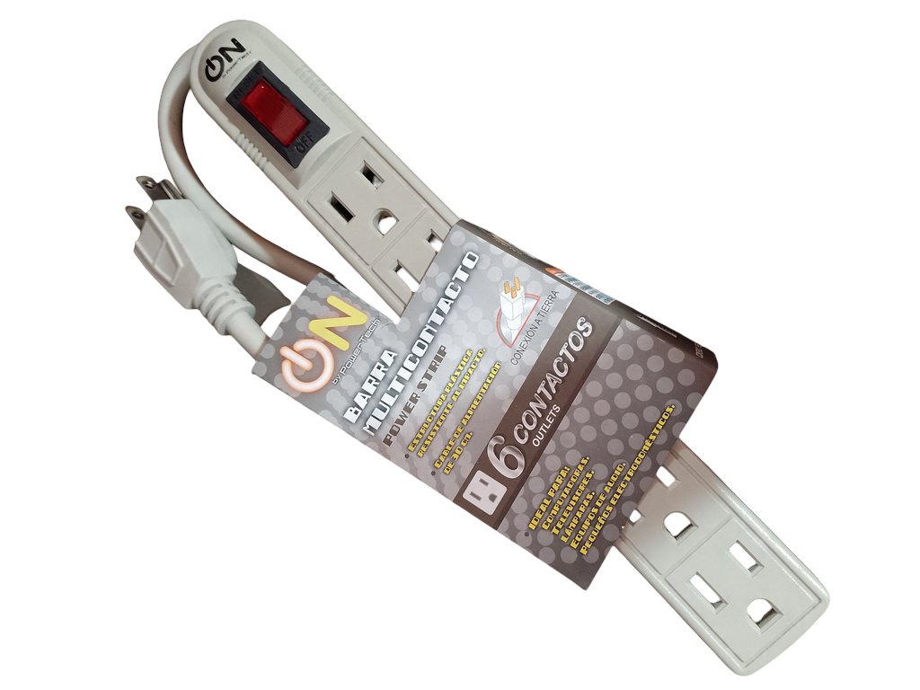REGLETA MULTICONTACTO 6 ENTRADAS 16 AWG-ON PT1066
