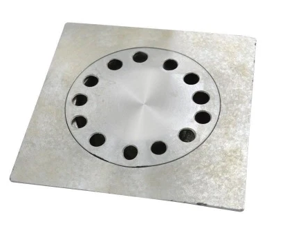 REPOSADERA DE ALUMINIO CUADRADA 5"X5" NACIONAL