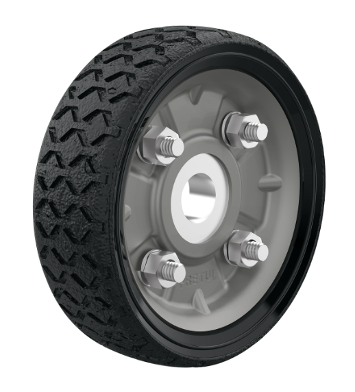 RUEDA PARA DIABLO 4", UN BALERO 45476 PRETUL