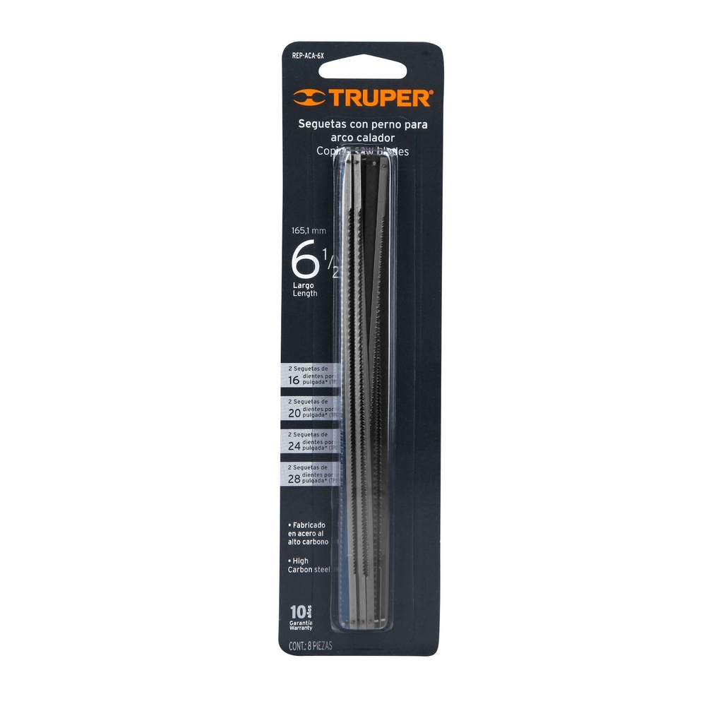 SEGUETAS CON PERON PARA ARCO CALADOR 10229 TRUPER