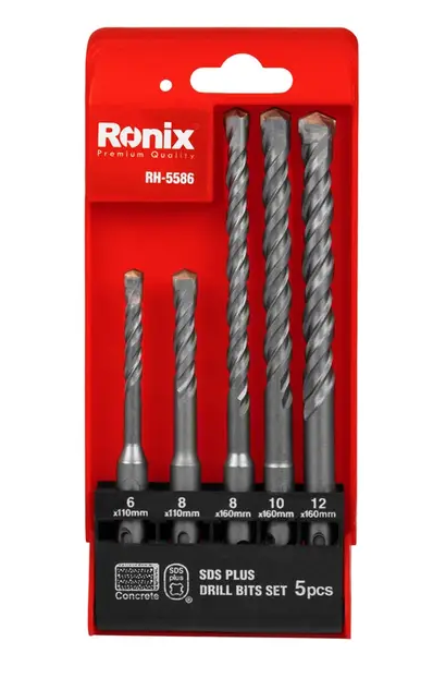 SET DE BROCAS SDS PLUS RH-5586 RONIX