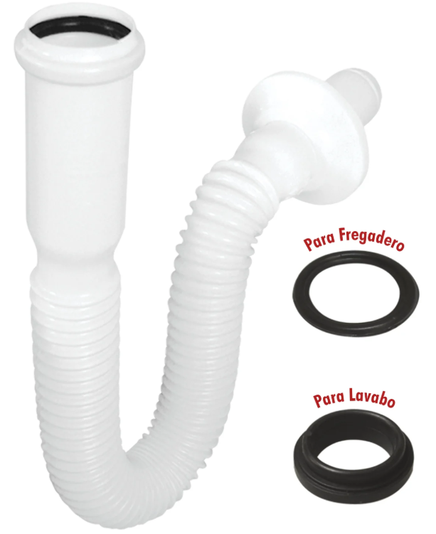 SIFON LAVATRASTOS FLEXIBLE 9776 1 1/2" 9776 FAMA