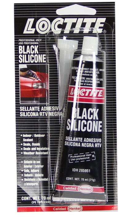SILICON NEGRO 70ML 285951 LOCTITE