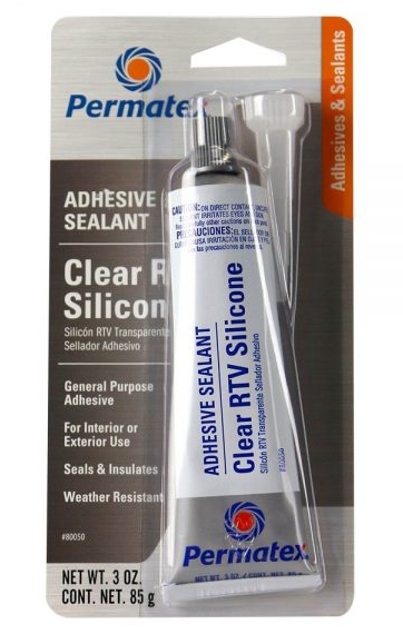 SILICON TRANSPARENTE RTV PERMATEX