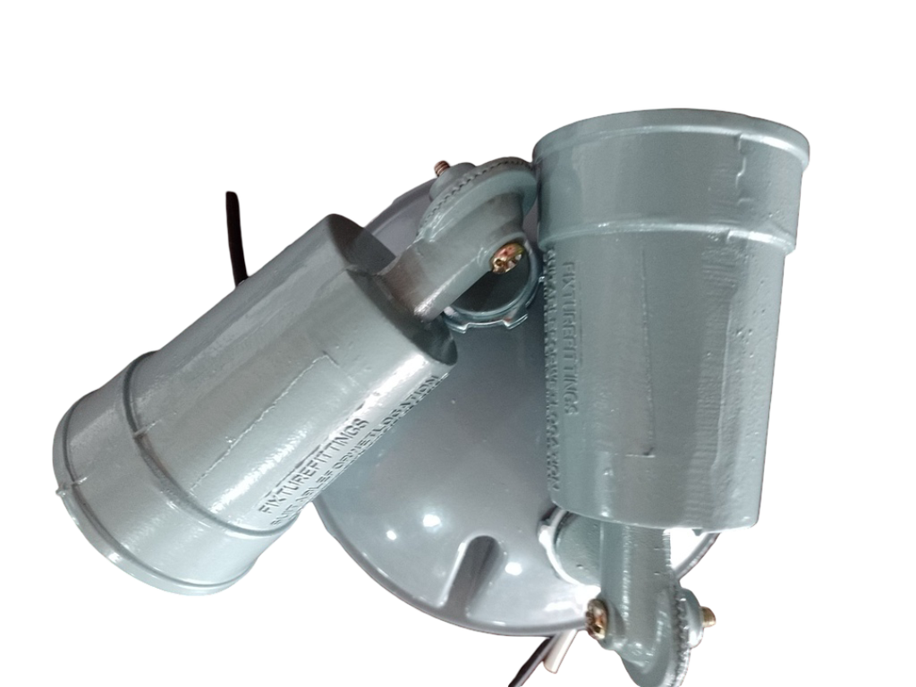 SOCKET DE INTERPERIE DOBLE CON BASE MAXLIGHT