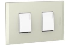 SWITCH DOBLE 15 A NOBILE CHAMPAGNE BTICINO AF2200EBCH