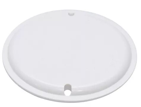 TAPADERA REDONDA PVC BLANCO 4"