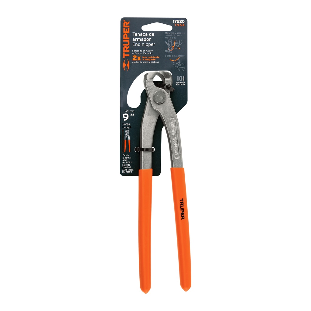 TENAZA DE 9 DE ARMADOR 17520 TRUPER