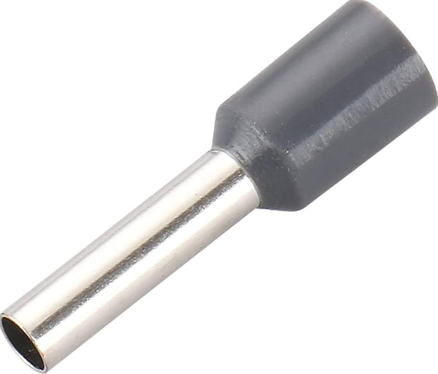TERMINAL PIN VACIO GRIS CABLE 12