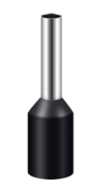 TERMINAL PIN VACIO NEGRA CABLE 10