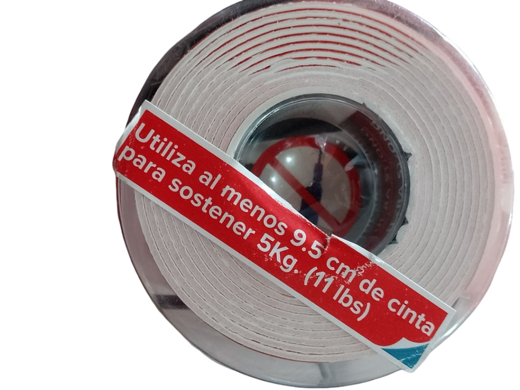 TESA DOBLE CARA 1.5M X 19MM ULTRA STRONGO 3/4" 55791-0002 POWERBOND