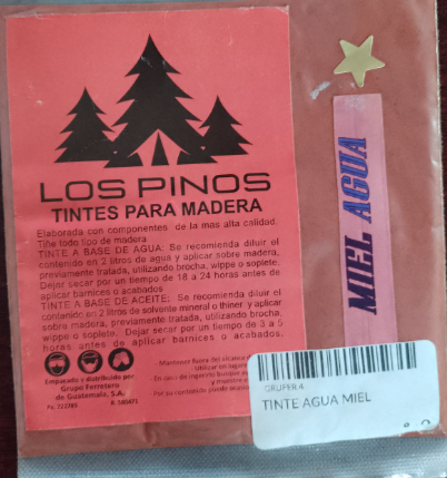 TINTE AGUA CAOBA MARRON