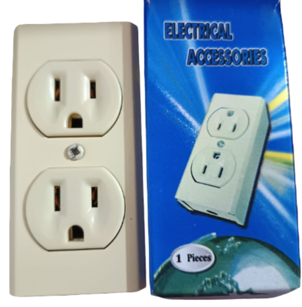 TOMA CORRIENTE DOBLE METAL PBS-5E ALDOSA