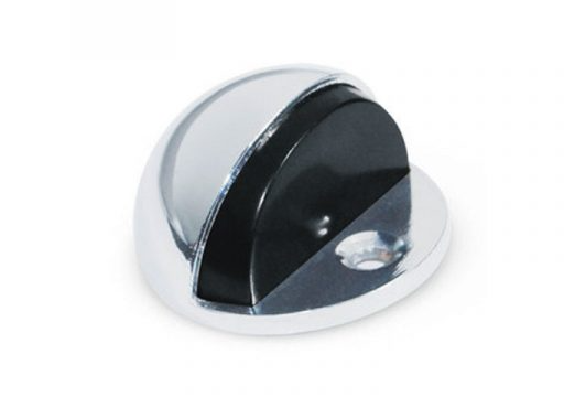 TOPE PARA PUERTA T/DOMO CROMO CON GOMA PROTECTORA SANTUL